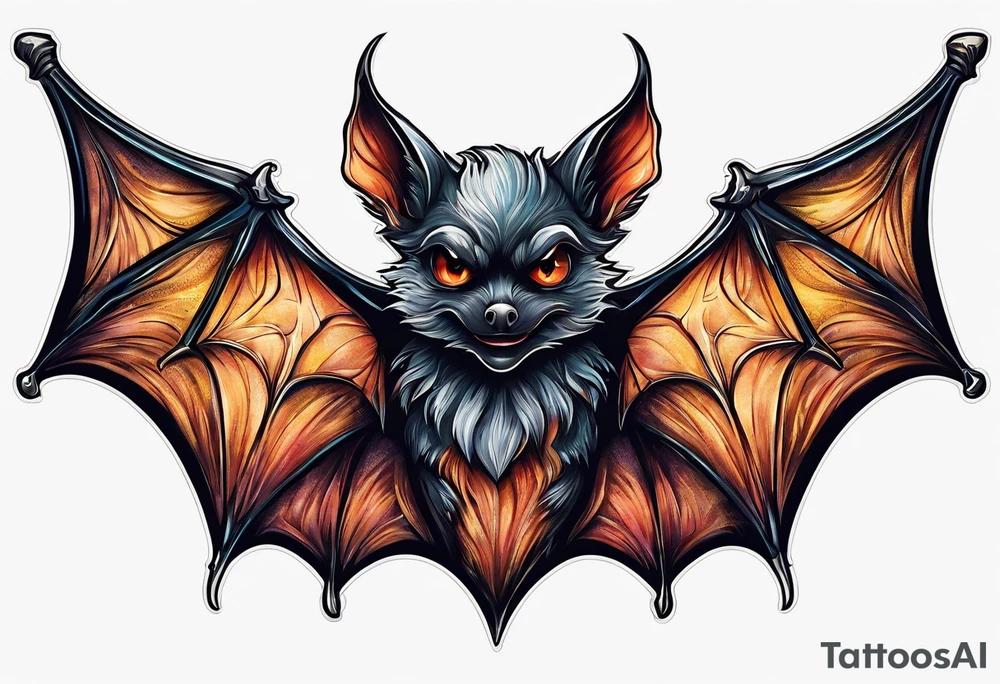 Bats tattoo idea