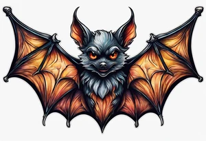 Bats tattoo idea
