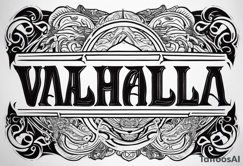Valhalla tattoo idea