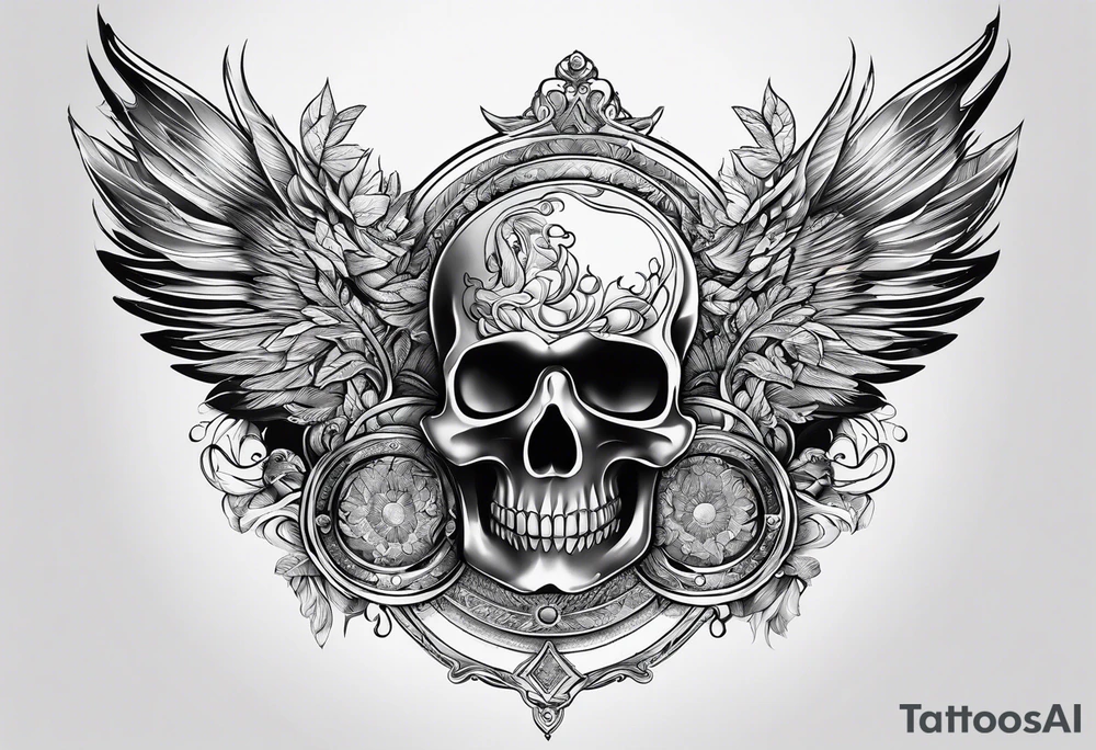 Negative things tattoo idea