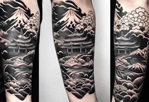 Reincarnation forearm tattoo tattoo idea