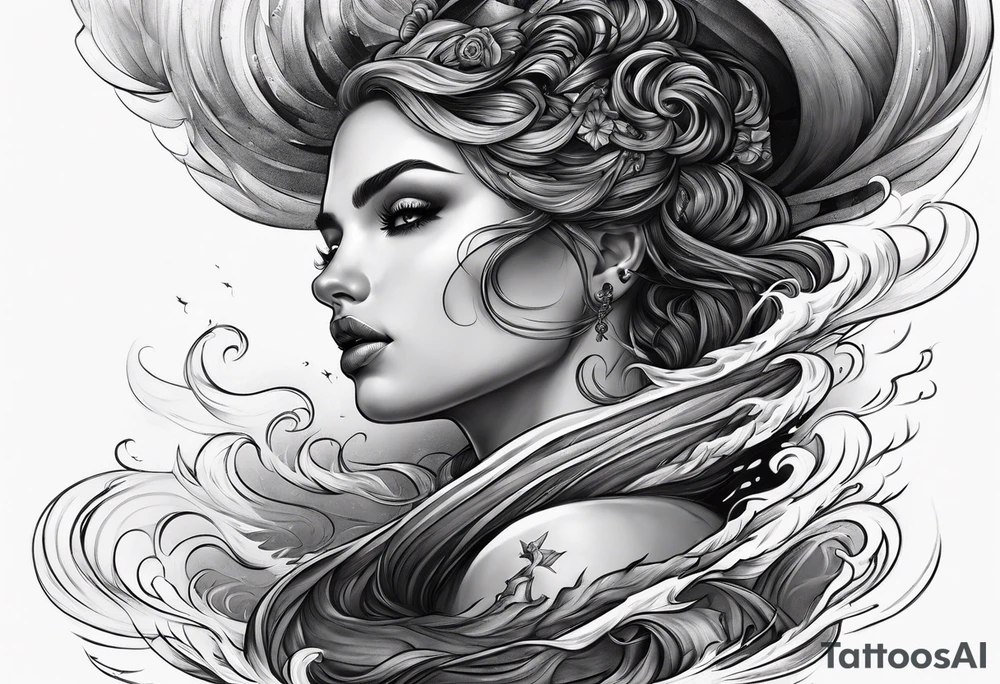 Tornado tattoo idea