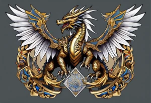 Winged dragon of Ra. tattoo idea