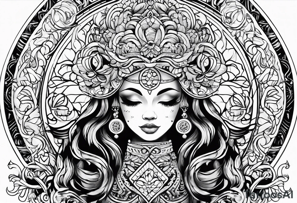 Symbol for mother Nordic tattoo idea