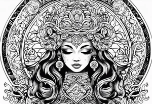 Symbol for mother Nordic tattoo idea