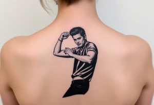 Rick Astley's  Dance Pose tattoo idea