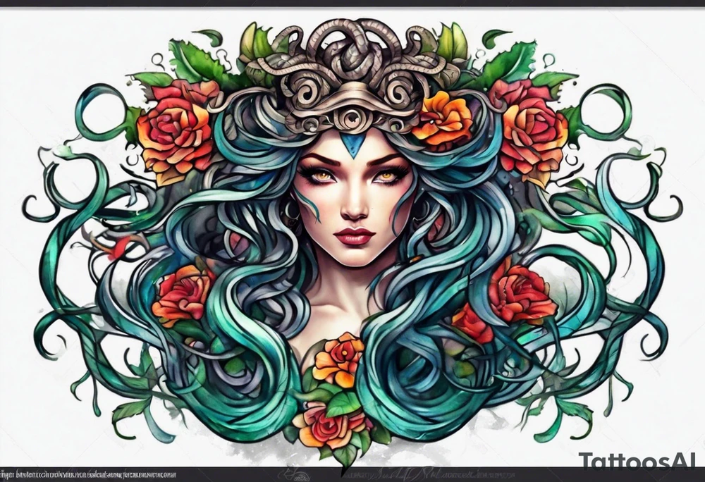 Medusa tattoo idea