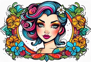 Beauty tattoo idea