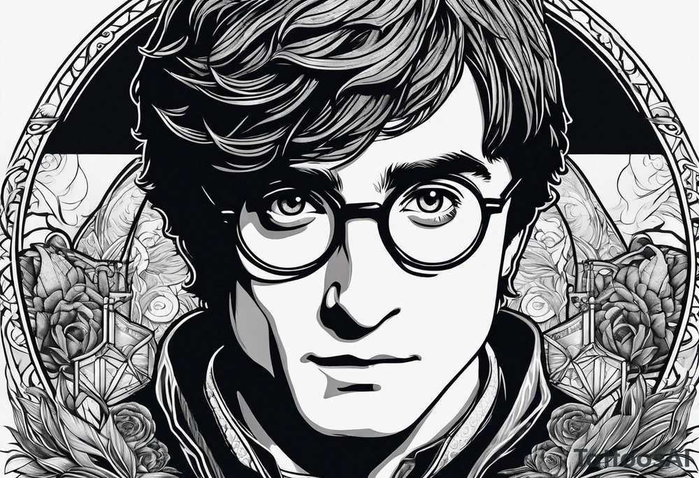 HARRY POTTER tattoo idea