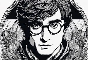 HARRY POTTER tattoo idea
