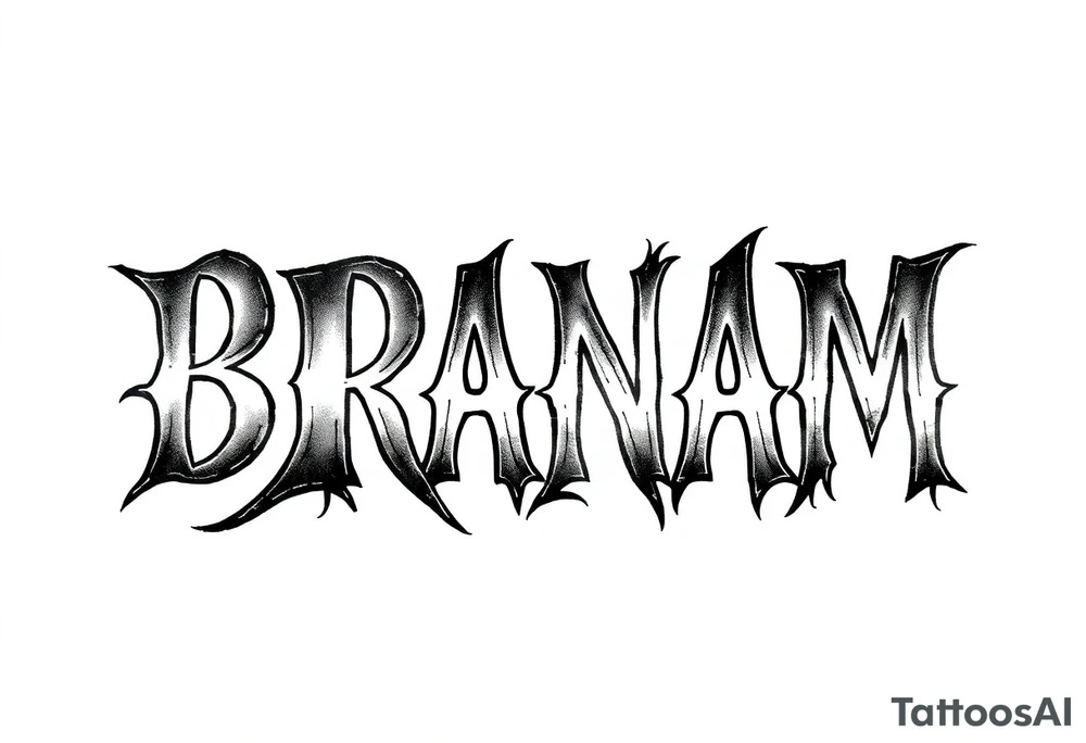 BRANAM tattoo idea