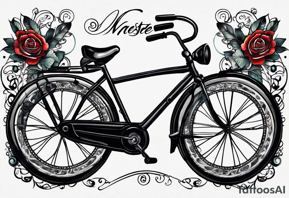 3 monete d’argento e un mazzo di carte bycicle si mescolano in un unico tattoo a tema prestigiazione tattoo idea