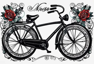 3 monete d’argento e un mazzo di carte bycicle si mescolano in un unico tattoo a tema prestigiazione tattoo idea