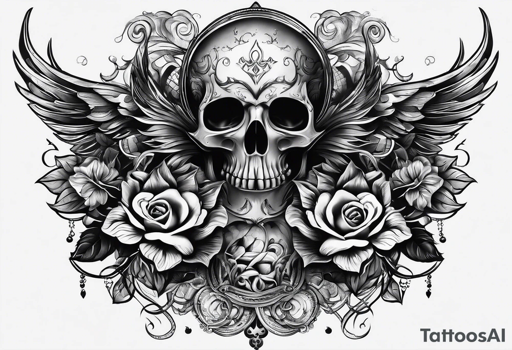smoke tattoo idea