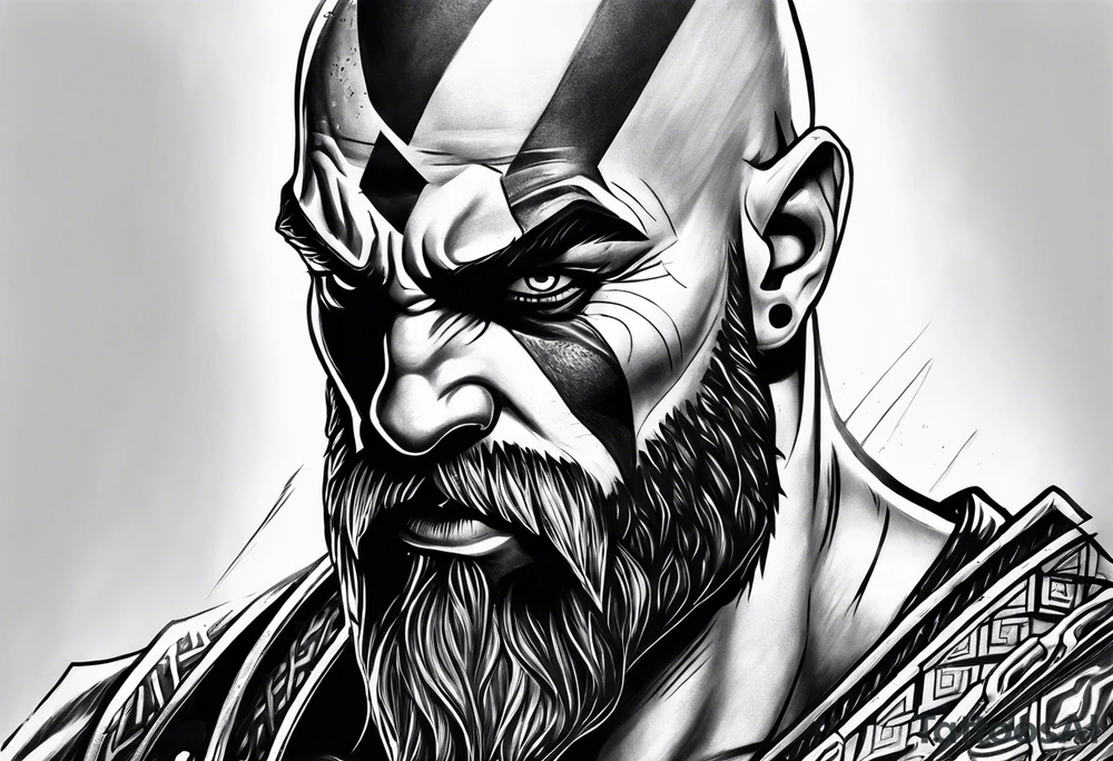 Kratos tattoo idea