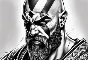 Kratos tattoo idea