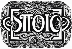 “Stoic” tattoo idea