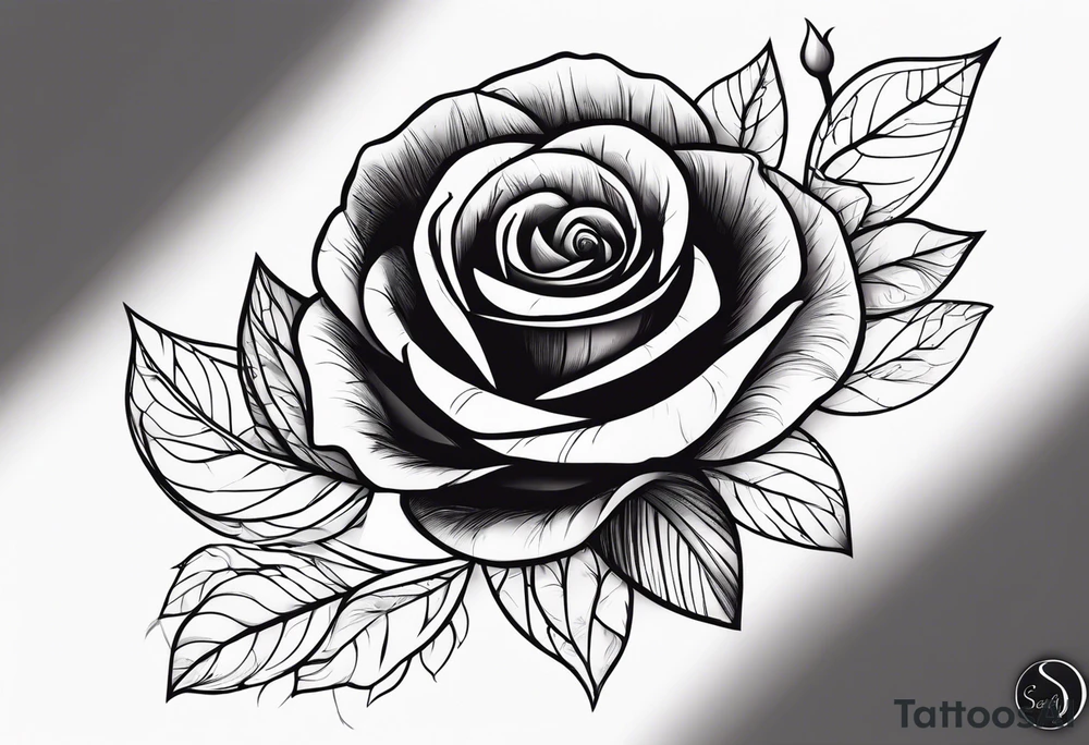 sarah written with letters with a rose made to fit on my forearm tattoo idea