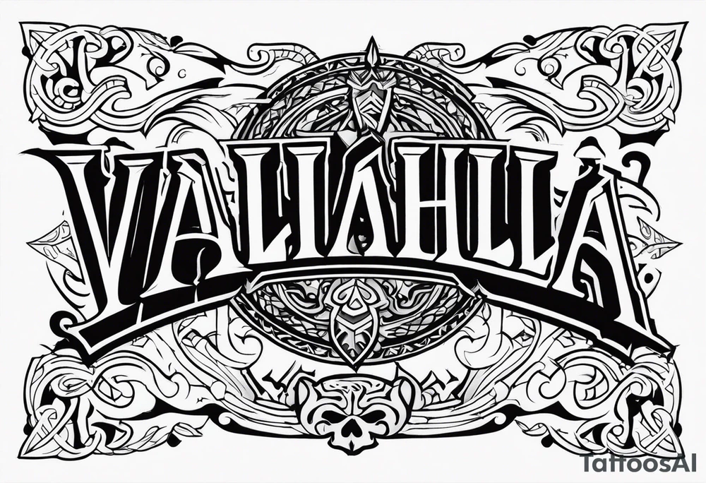 Valhalla tattoo idea