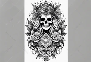 full sleeve tattoo canvas tattoo idea