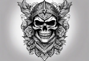 Arm armor tattoo idea