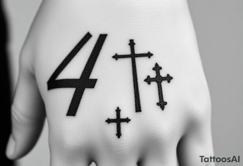 Hand tattoo for dead. Friend he was a basketball player number 4 his name was kj he was born 9/30/07 and died 1/5/26 dedicate it to god and stay away from the fingers don’t make the tattoo expensive and put a small shaded jesus cross on my ring and pinky finger a shaded freestyled gravity type tattoo  and shade around the crosses.make sure they connected to the big tattoo just have the dates in the spot where. It says dedicated to god I said dedicate the tattoo to god not literally put it on there add llmy5 tattoo idea
