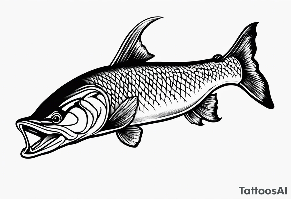 pike jump tattoo idea