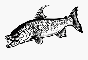pike jump tattoo idea