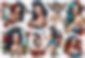 topless pinup doll tattoo idea