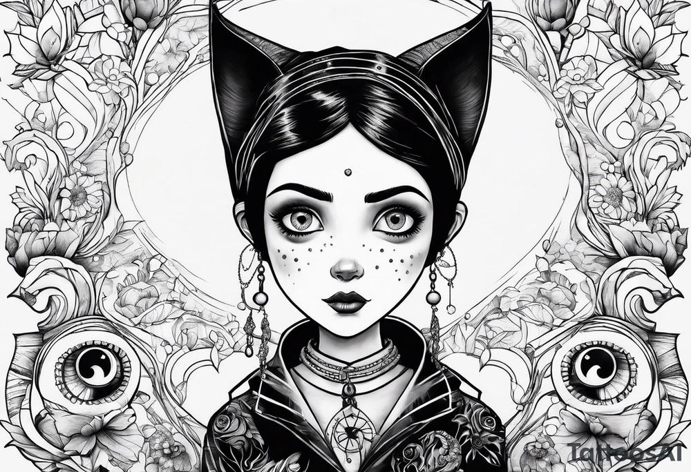 Laika coraline tattoo idea