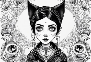 Laika coraline tattoo idea