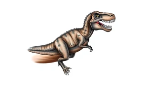dinosaur tattoo idea
