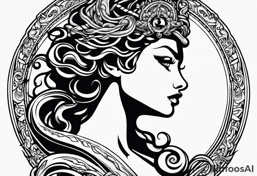 Medusa tattoo idea