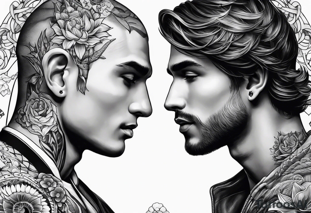 masculine pisces friendship tattoo idea tattoo idea