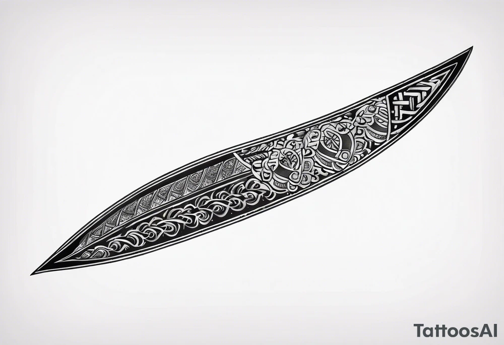 Khukuri tattoo idea
