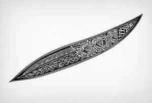 Khukuri tattoo idea