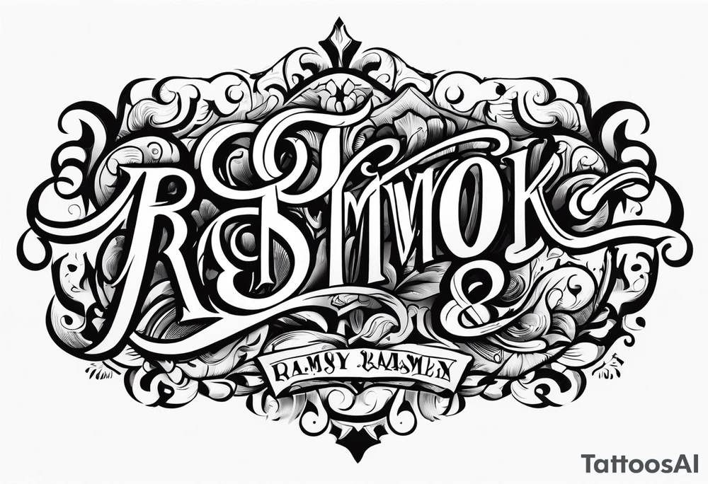 Don Ramsey 
8-12-2023 tattoo idea