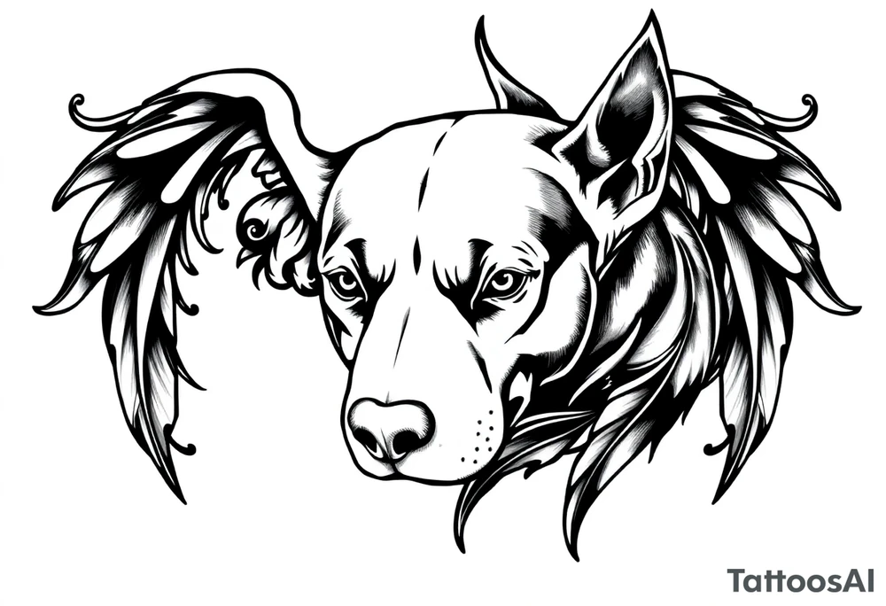 PITBULL tattoo idea