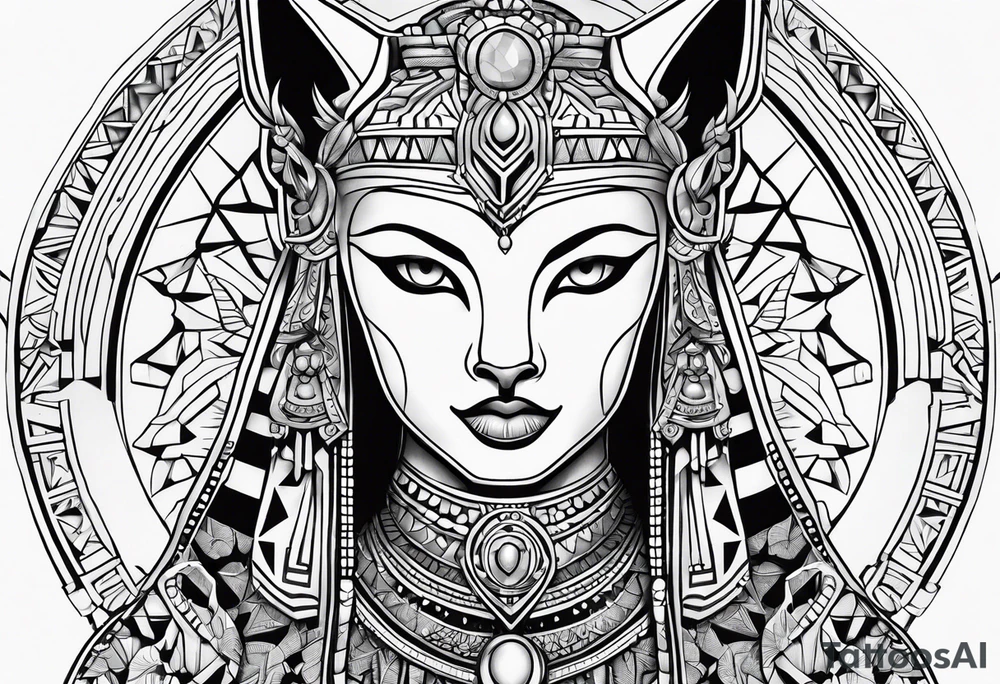 Bastet Goddes tattoo idea