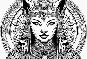 Bastet Goddes tattoo idea