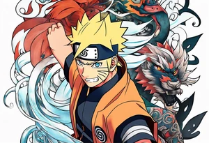 naruto sembl tattoo idea