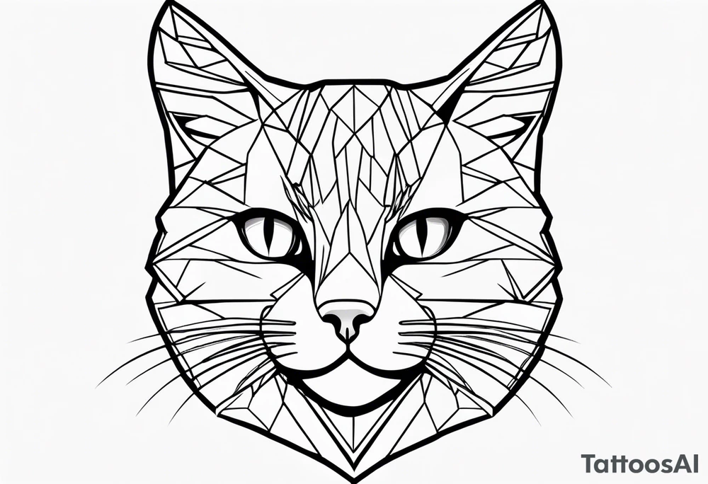 Black Cat tattoo idea