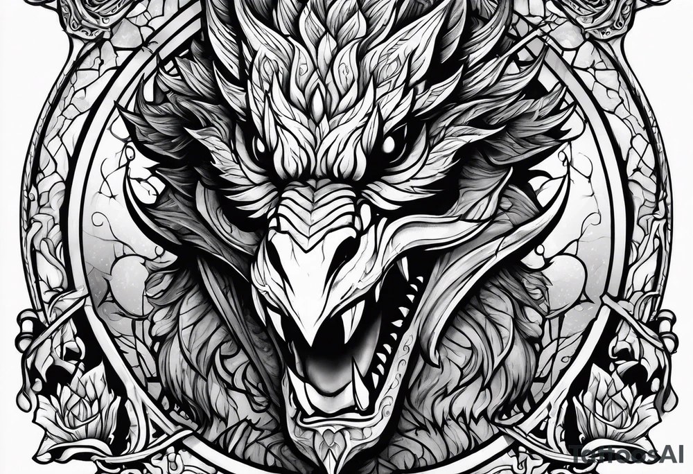 Dungeons and Dragons tattoo idea