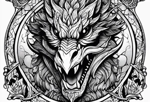 Dungeons and Dragons tattoo idea