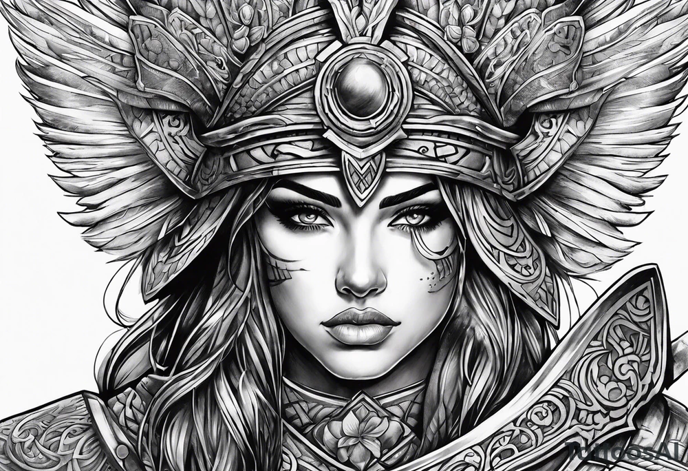 Warrior tattoo idea