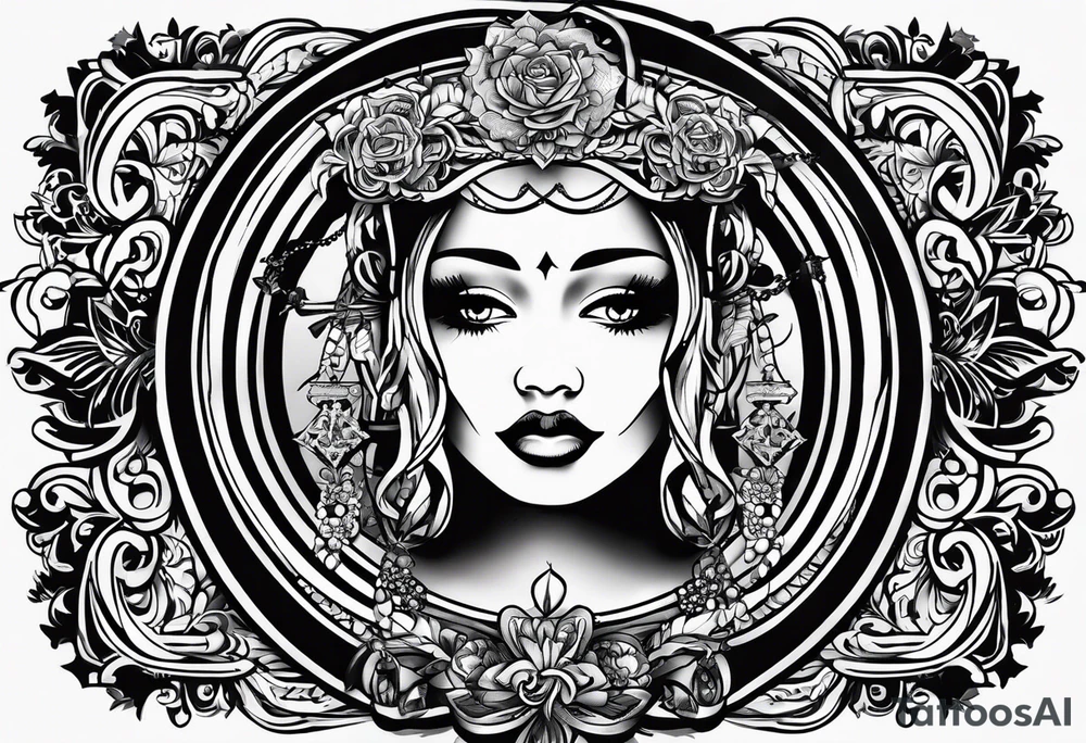 Text "no one servive" tattoo idea