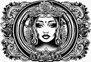 Text "no one servive" tattoo idea