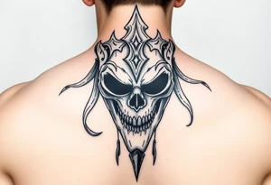 The king in yellow's pallid mask tattoo idea