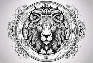 Zodiac Sign tattoo idea