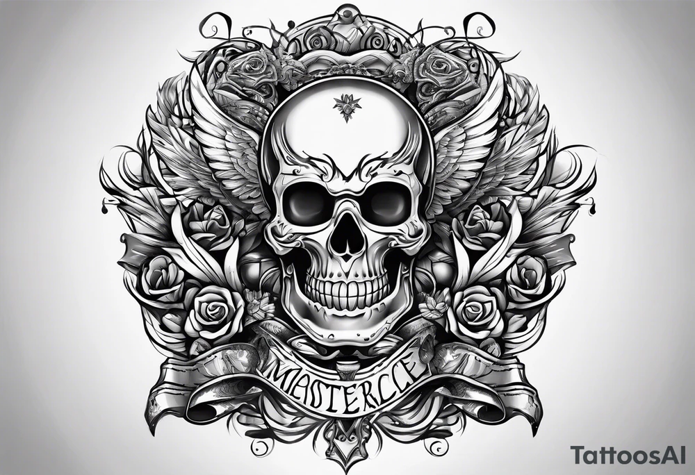 Rock a billy motive tattoo idea